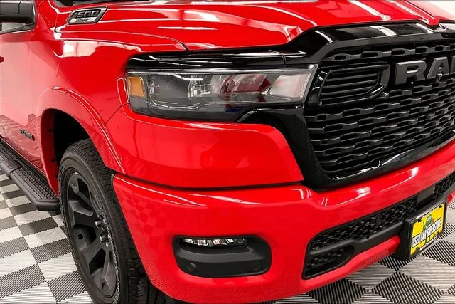 Used 2025 Flame Red Clearcoat Ram Big Horn/Lone Star image 36