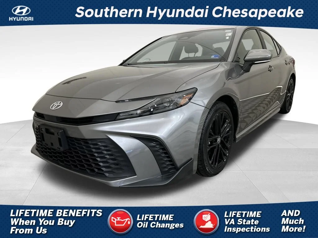 Used 2025 Gray Toyota SE image 1