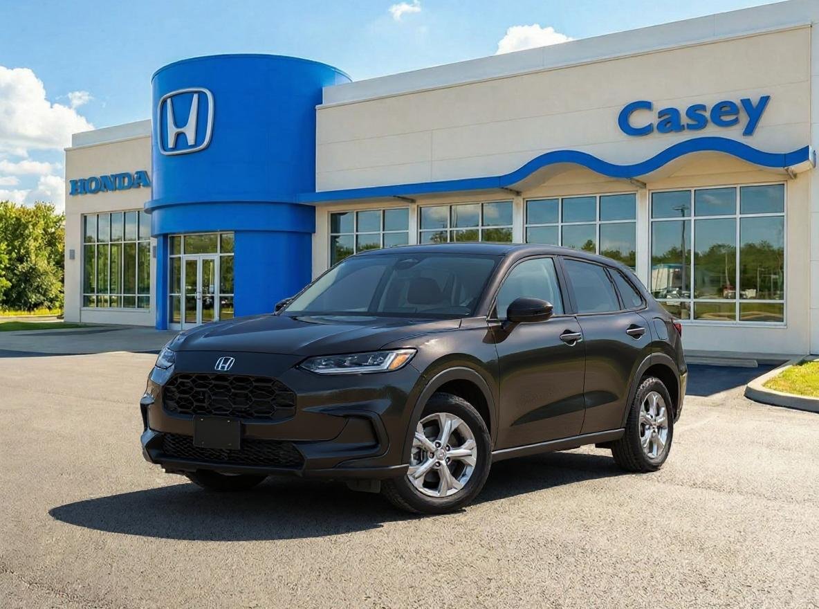 りょさん専用車検2027/9月　Honda Life 本体 ブラック New 2027 Honda HR-V LX 4D Sport Utility in Newport News #HV5003