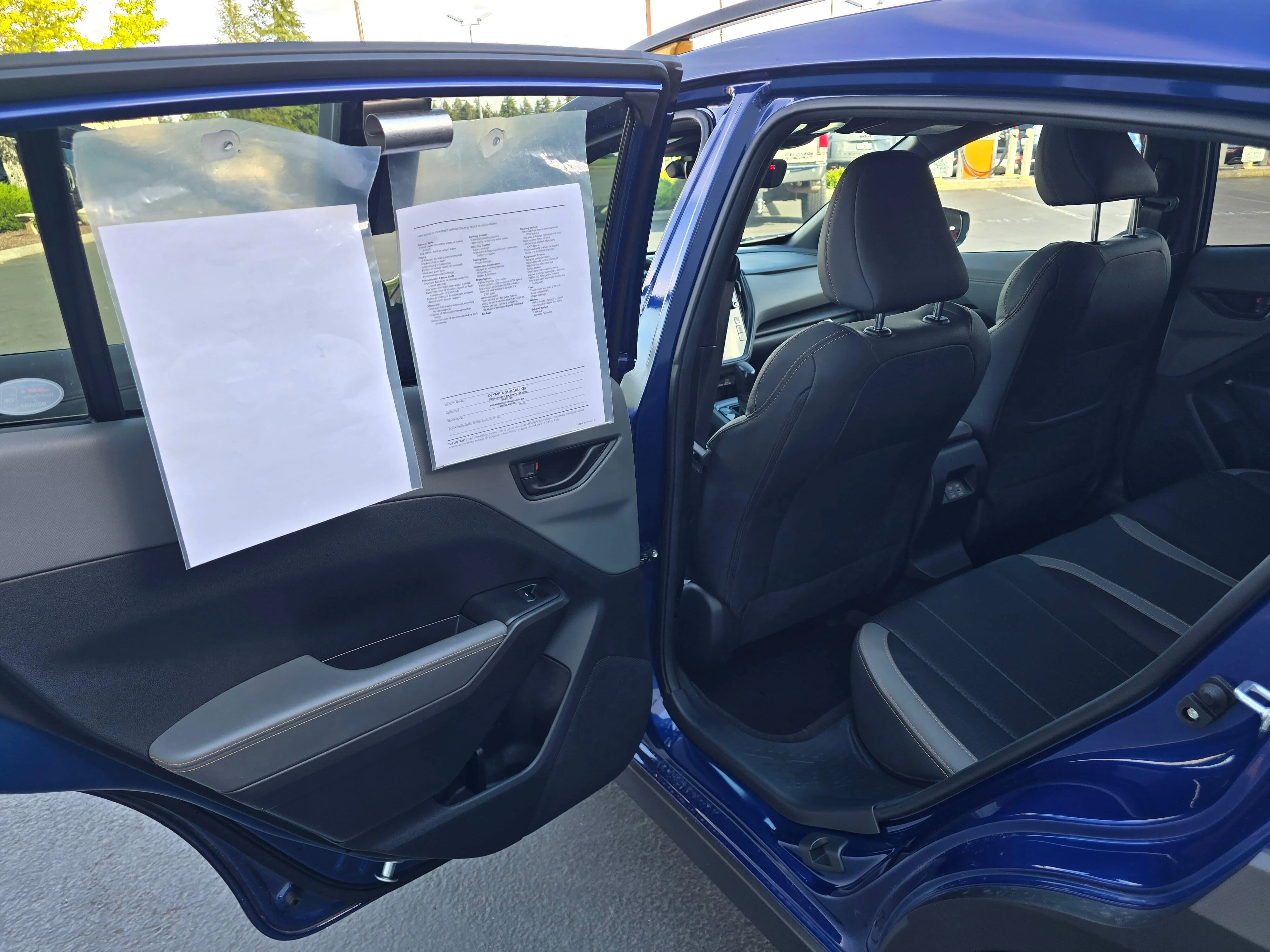 Used 2025 Sapphire Blue Pearl Subaru Wilderness image 9
