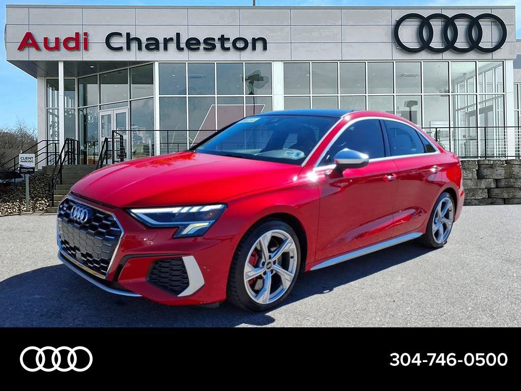 Used 2022 Tango Red Met Audi Premium Plus image 7