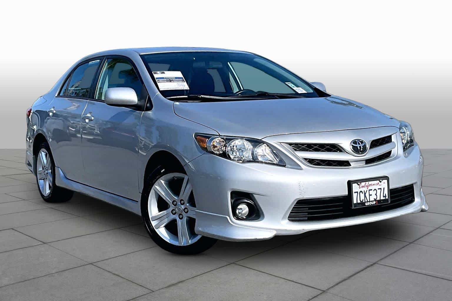 Used 2013 Toyota Corolla S with VIN 5YFBU4EE1DP200597 for sale in Newport Beach, CA
