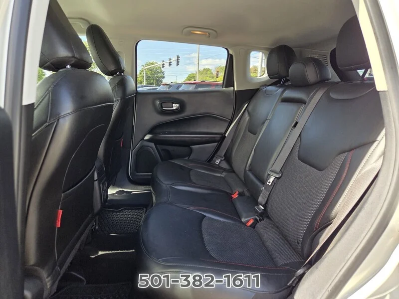 Used 2021 White Clearcoat JEEP TRAILHAWK 4X4 image 12