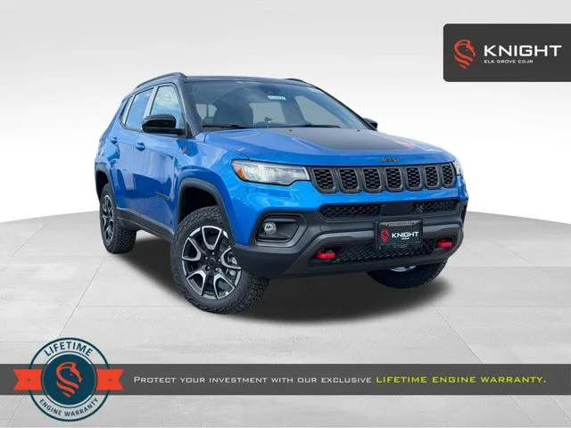 New 2026 Blue Jeep Trailhawk image 1
