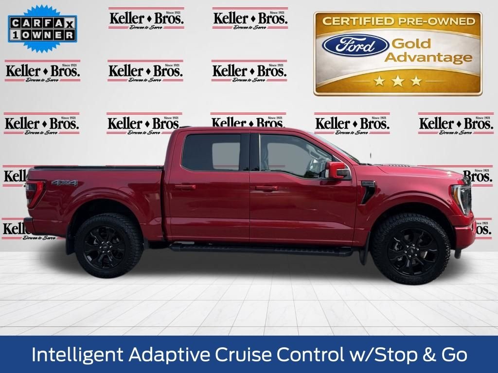 Certified Used 2023 Red Ford Lariat image 8