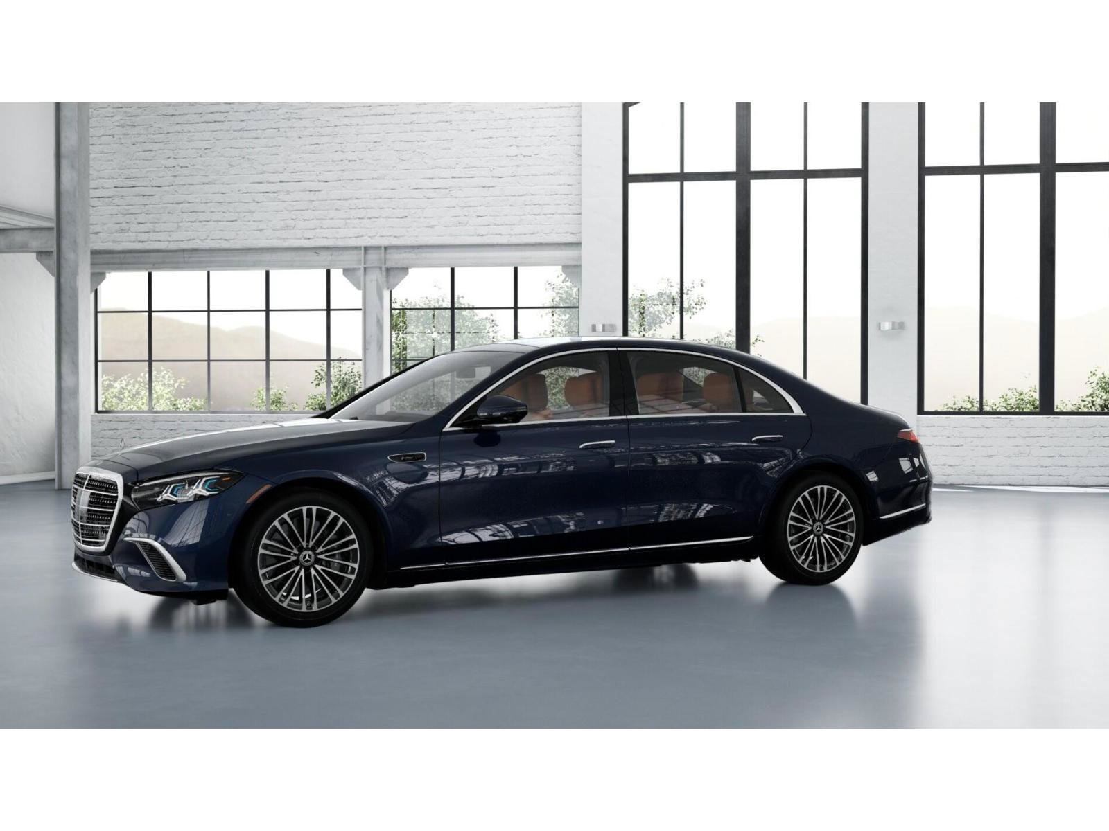 New 2027 Nautical Blue Metallic Mercedes-Benz S 500 4MATIC® Sedan image 37