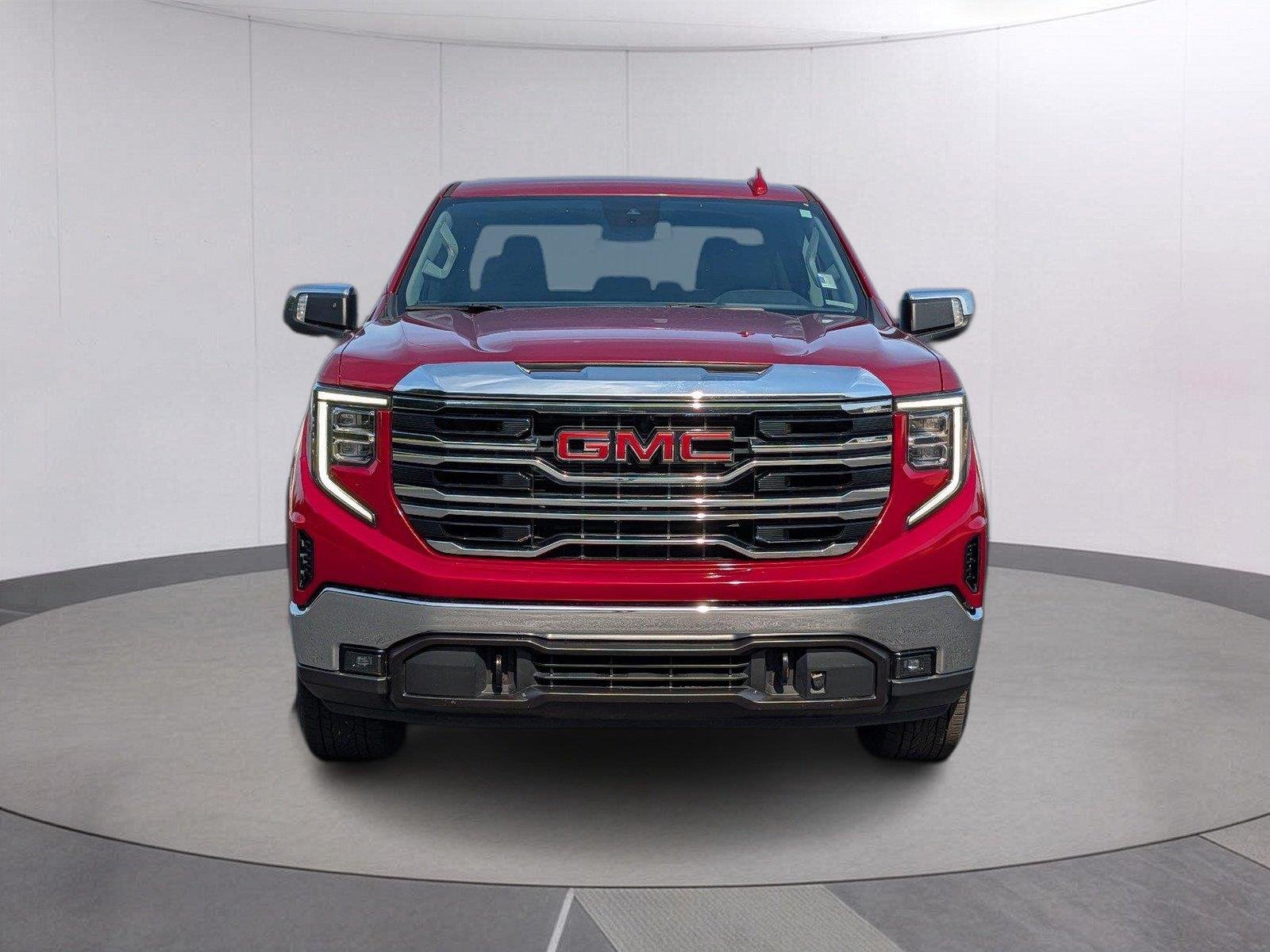 Used 2023 Volcanic Red Tintcoat GMC SLT image 9