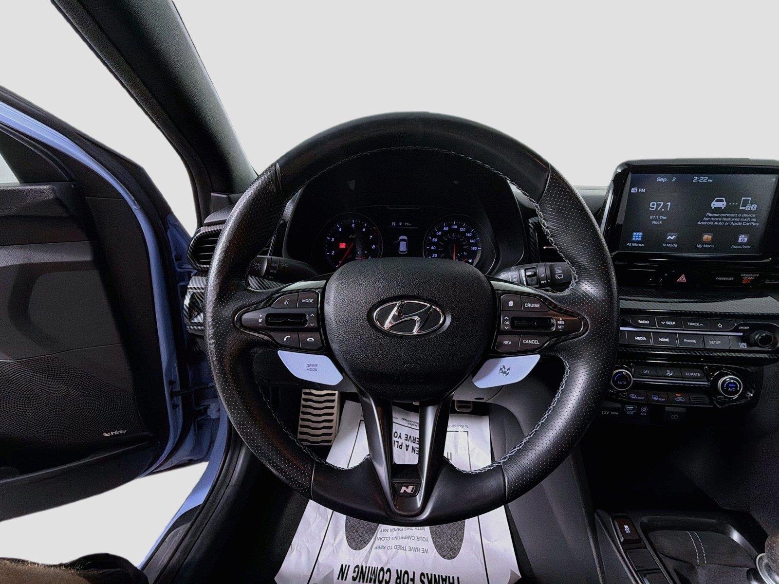 Used 2020 Performance Blue Hyundai Manual image 10