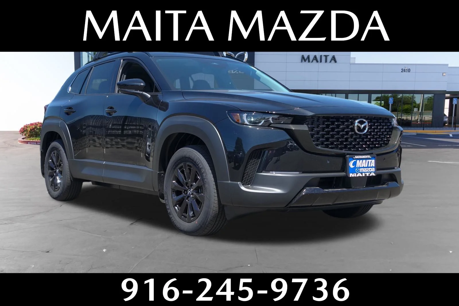 New 2026 Jet Black Mica Mazda Premium image 1