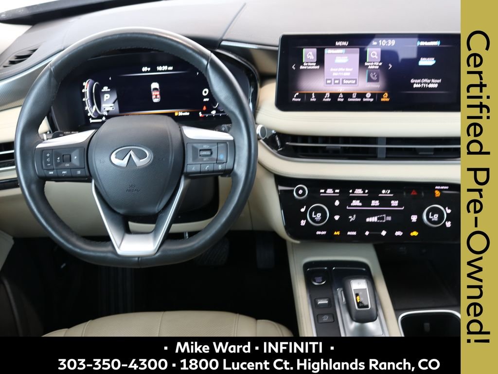 Certified Used 2023 Silver INFINITI LUXE image 7