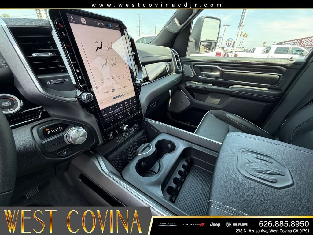 New 2025 Bright White Clear-Coat Exterior Paint RAM Laramie image 28
