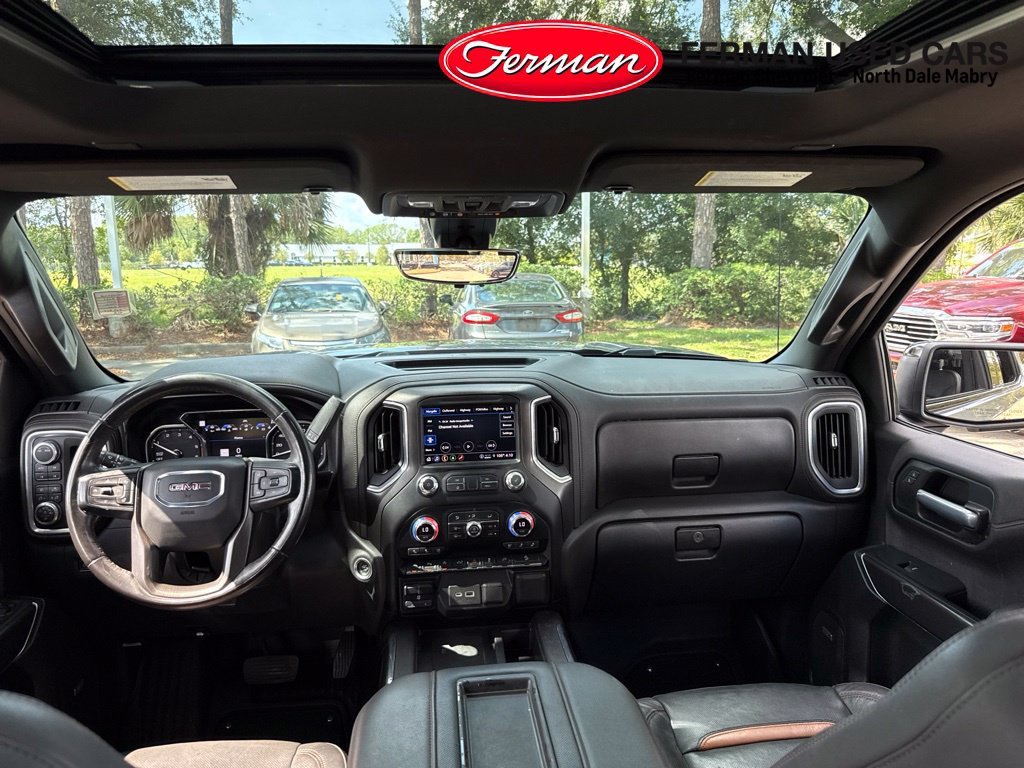 Used 2021 SATIN STEEL METALLIC GMC AT4 image 5