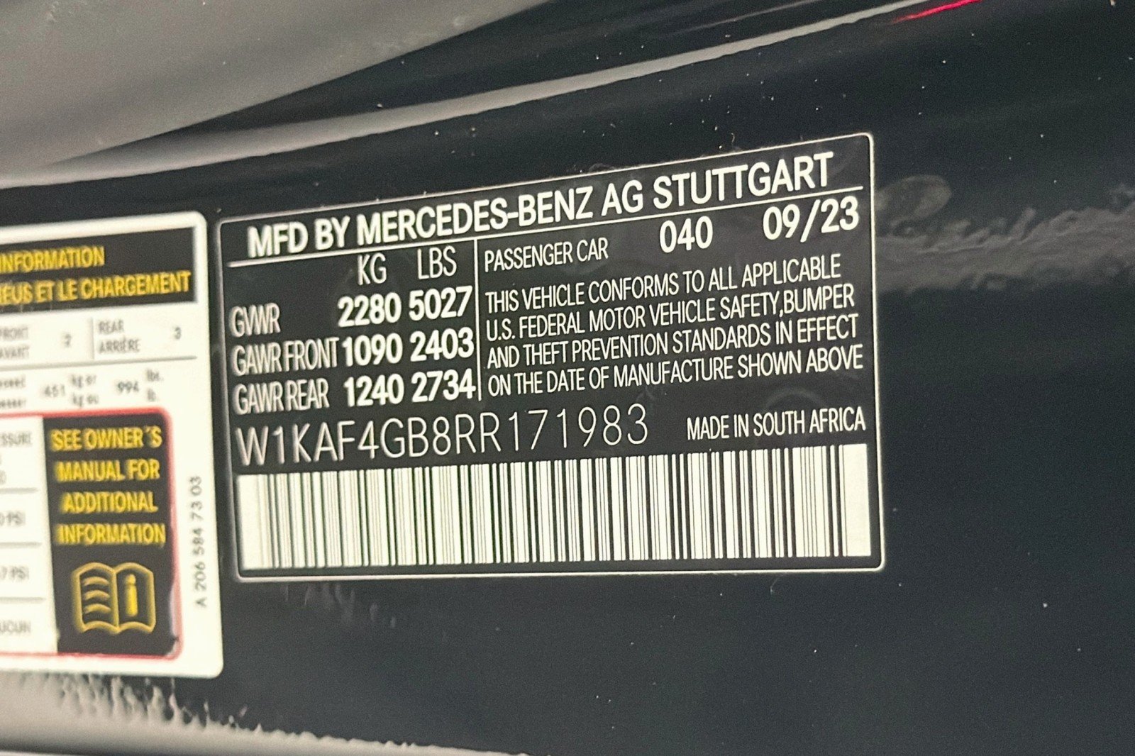 Certified Used 2024 Black Mercedes-Benz 300 image 28
