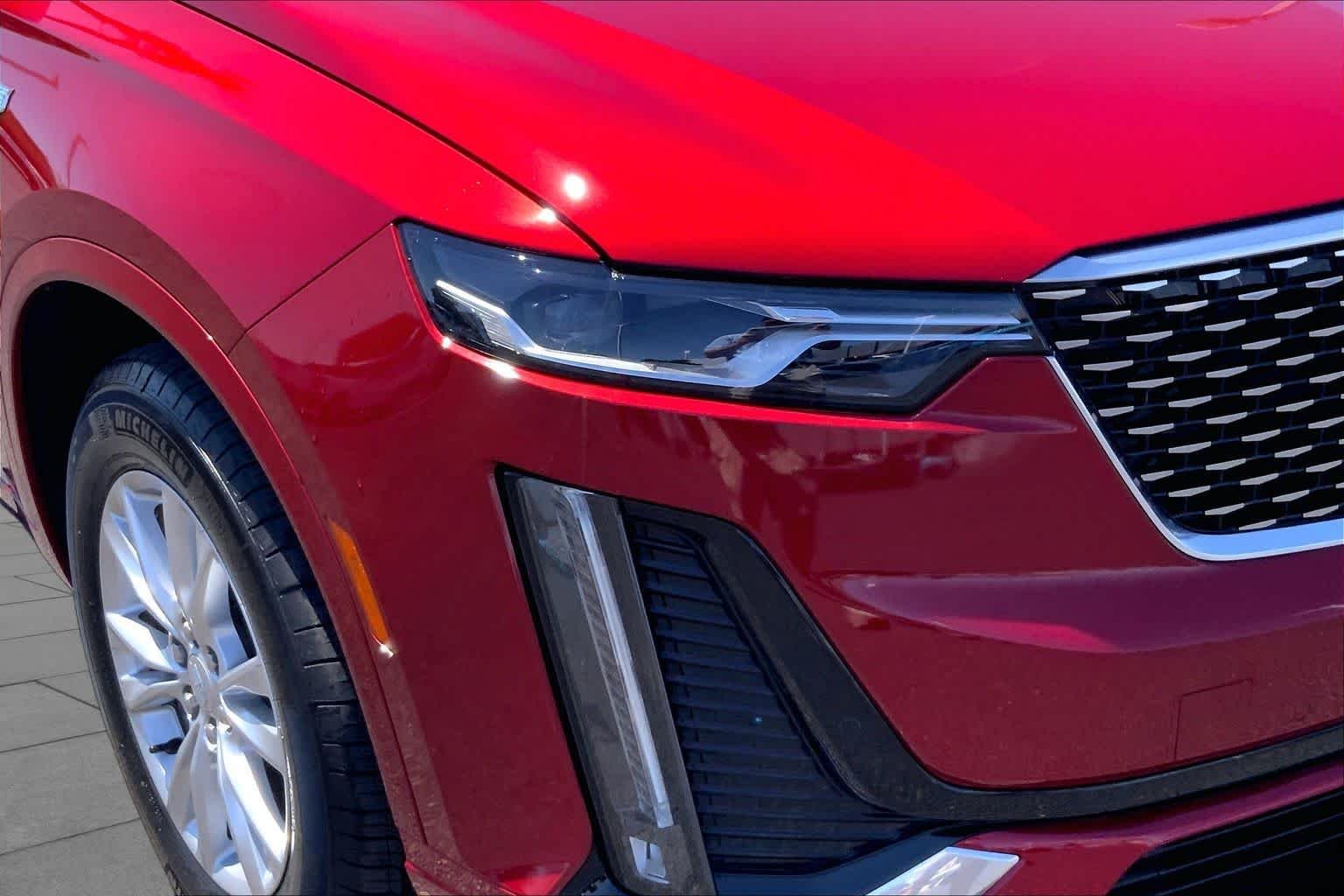 Used 2025 Radiant Red Tintcoat Cadillac FWD Luxury image 28