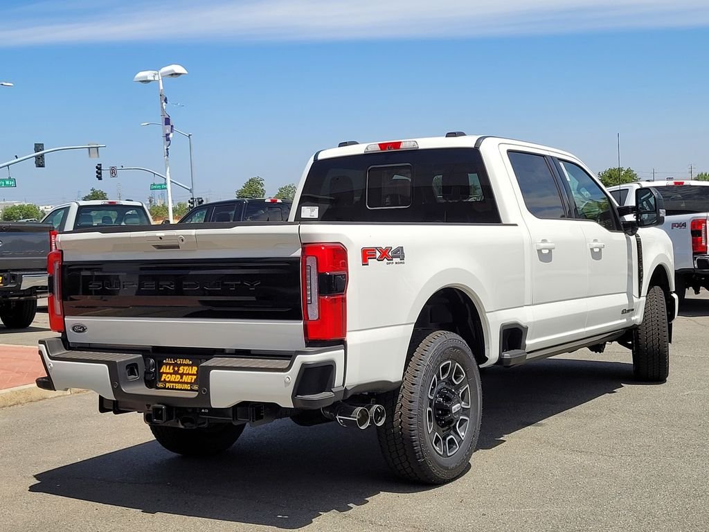 New 2026 Star White Metallic Tri-Coat Ford F-250® Platinum® image 3