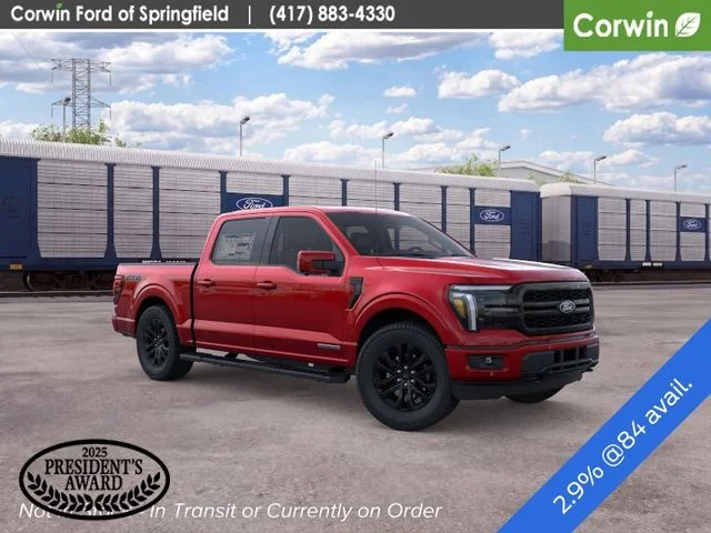 New 2026 Red Ford Lariat image 11