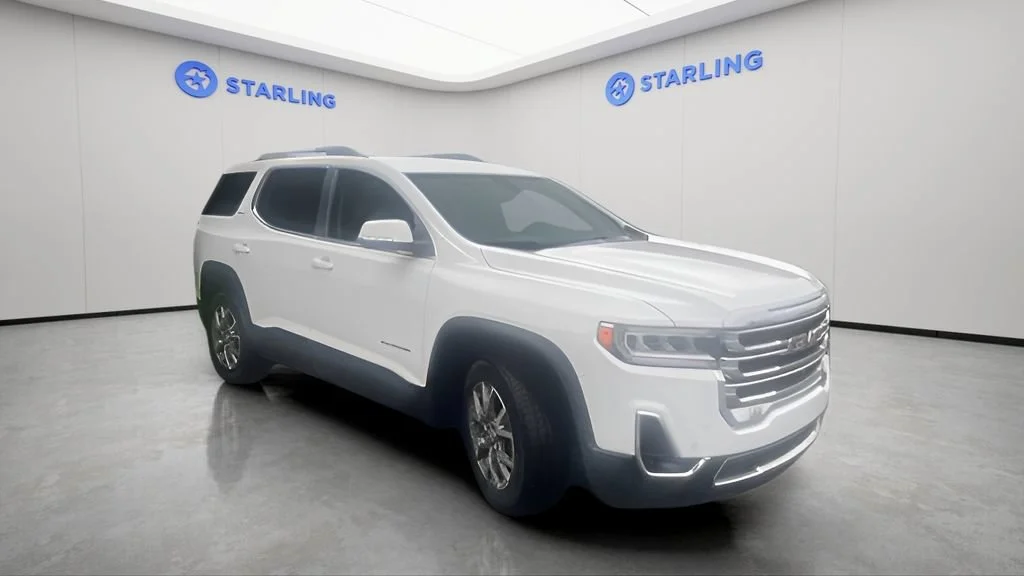 Used 2021 SUMMIT WHITE GMC SLT image 4