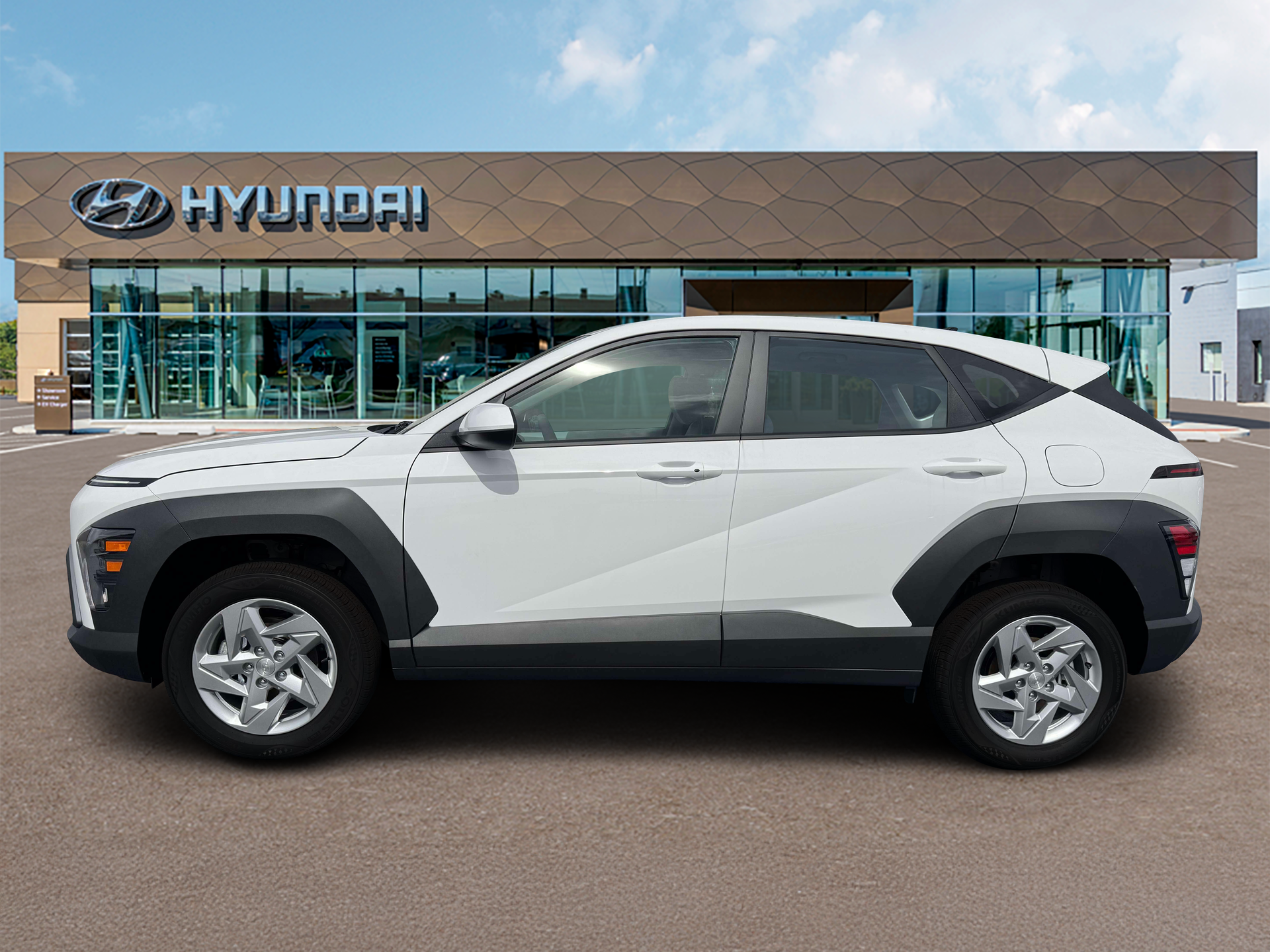 New 2027 White Hyundai SE AWD image 3