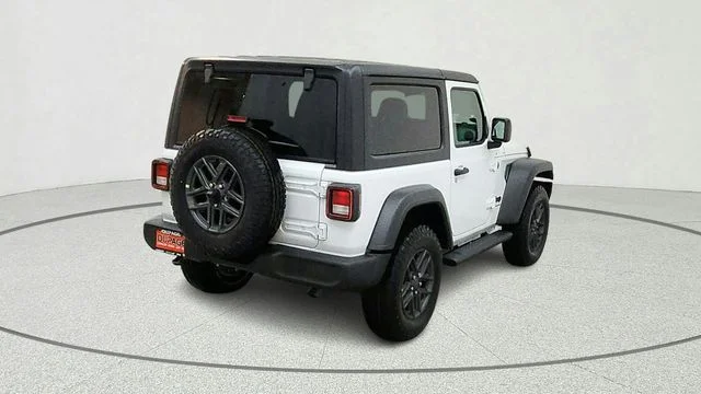 New 2026 Bright White Clear-Coat Exterior Paint Jeep Sport S image 9