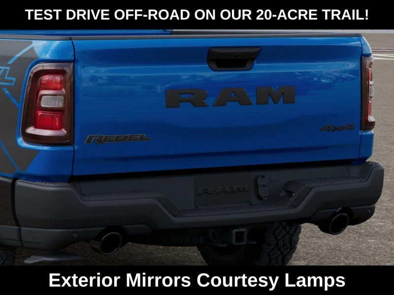 New 2026 Hydro Blue Pearl-Coat Exterior Paint RAM Rebel image 15