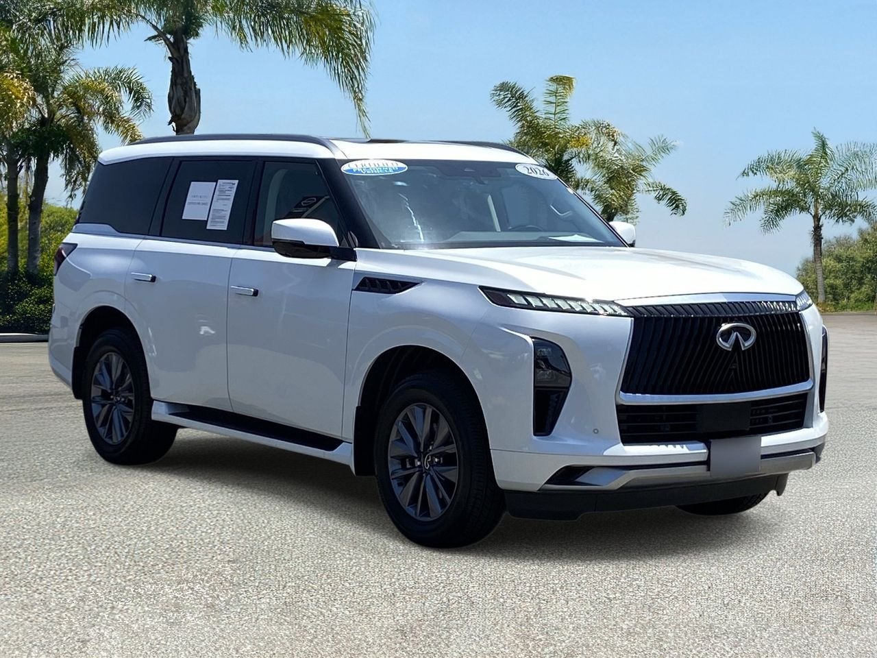 Certified Used 2026 Radiant White INFINITI PURE image 6