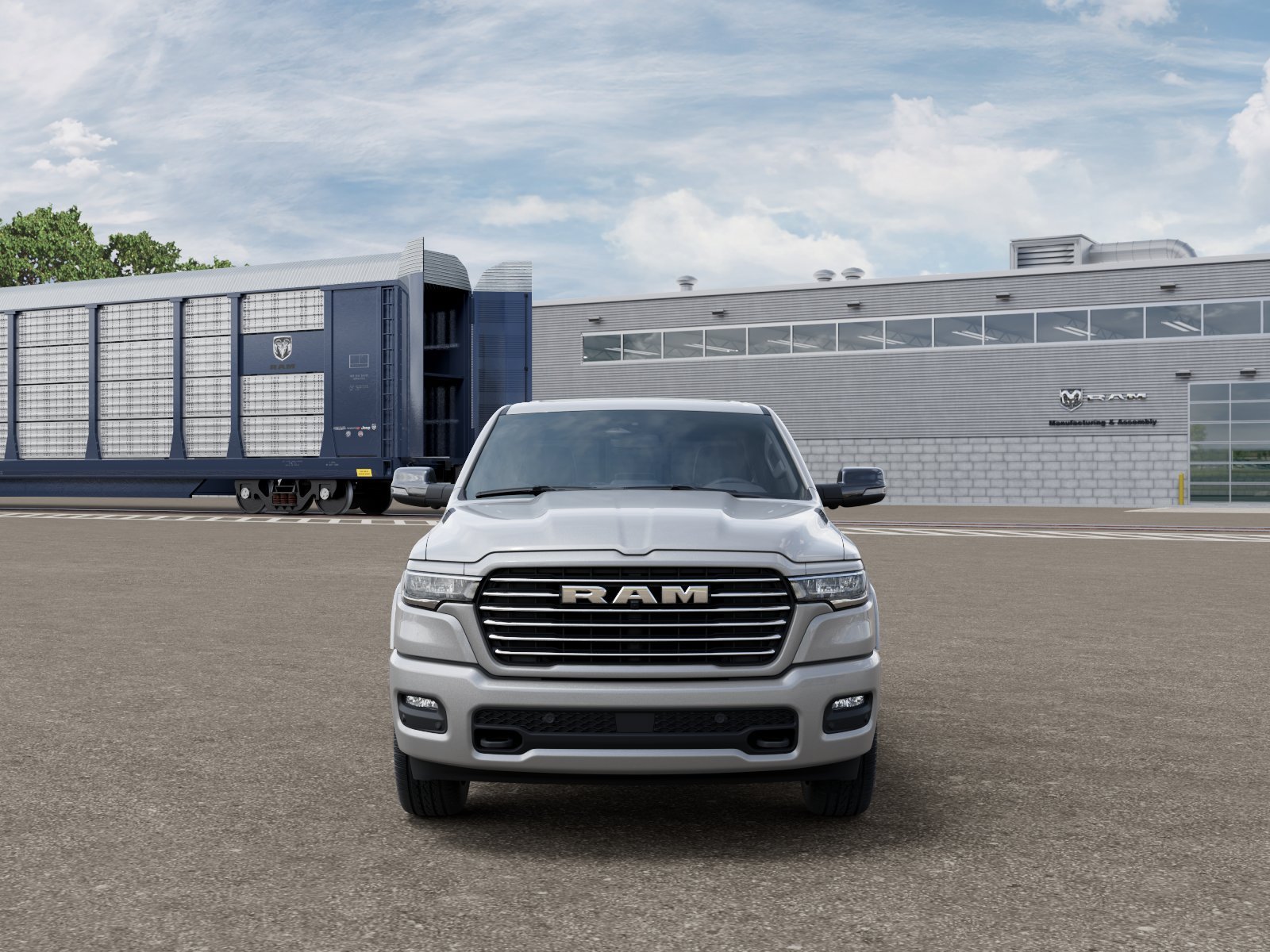 New 2027 Silver Zynith Exterior Paint RAM Laramie Southwest Edition image 6