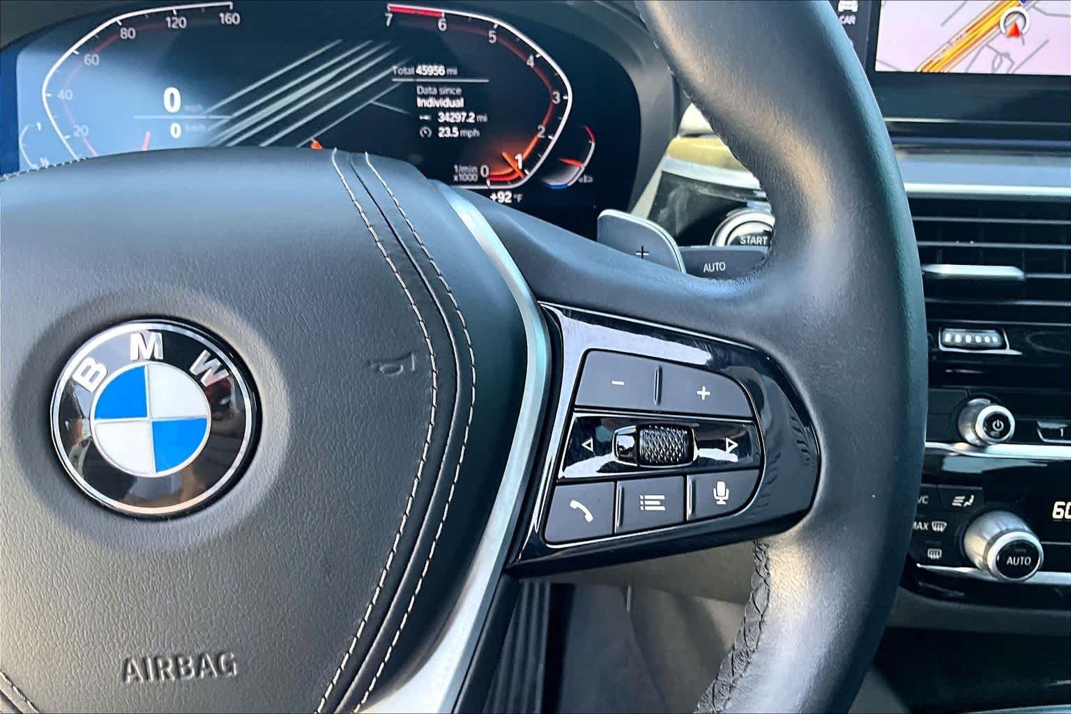 Used 2023 Mineral White Metallic BMW 530i image 21