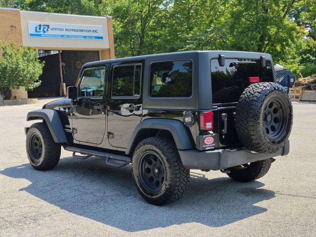 Used 2016 Black Jeep Unlimited Sport image 7