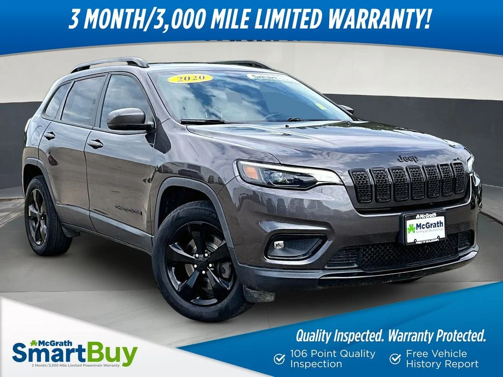Used 2020 Gray Jeep Latitude Plus image 1