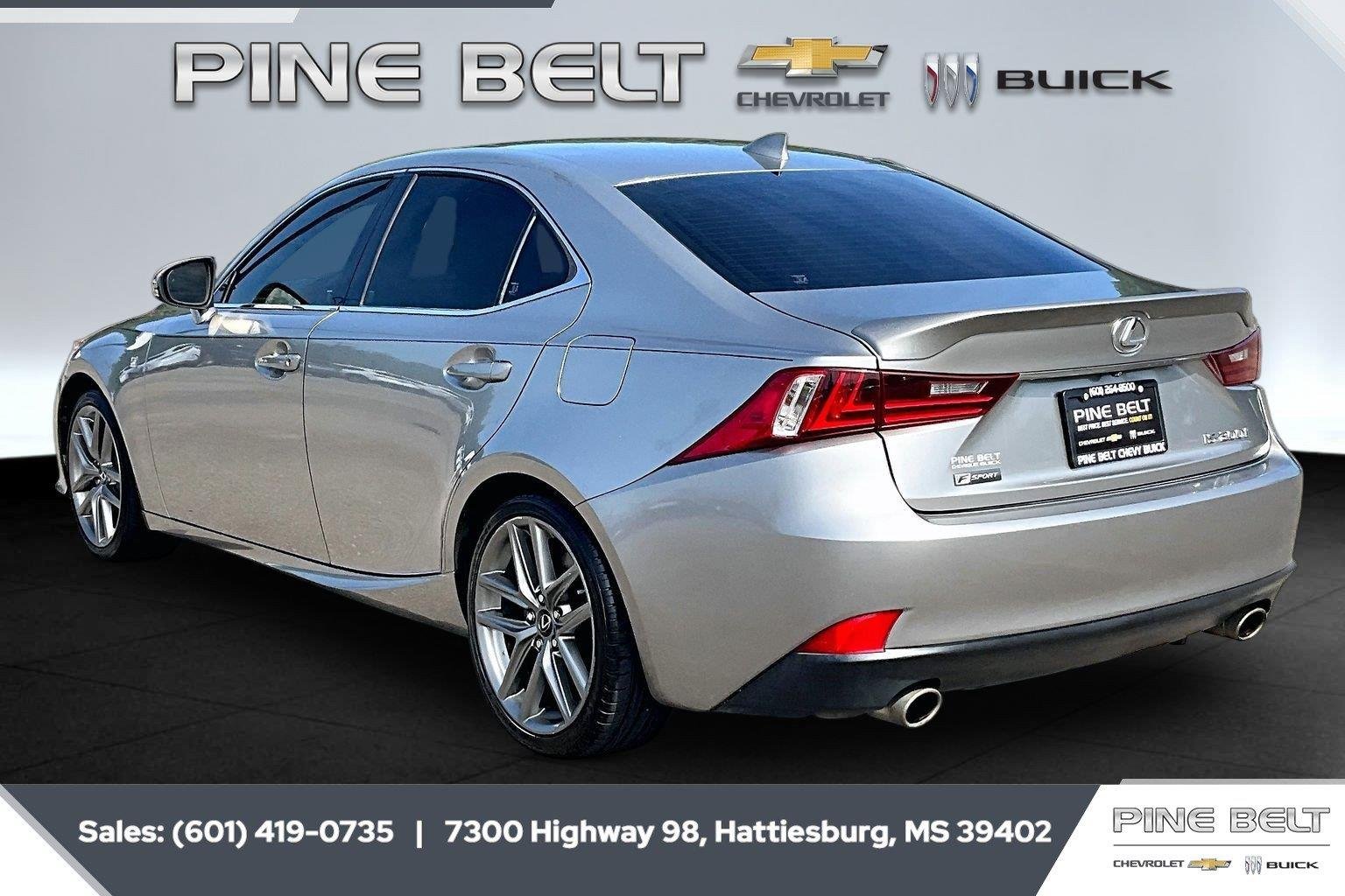 Used 2016 Lexus IS 200t with VIN JTHBA1D27G5032270 for sale in Meridian, MS