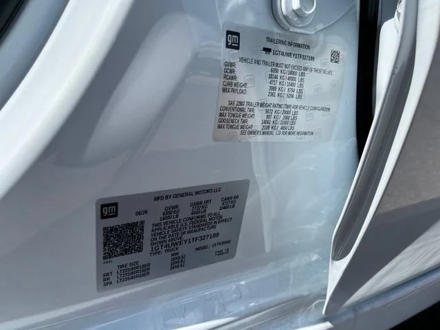 New 2026 Glacier White Tricoat GMC Denali DRW image 18
