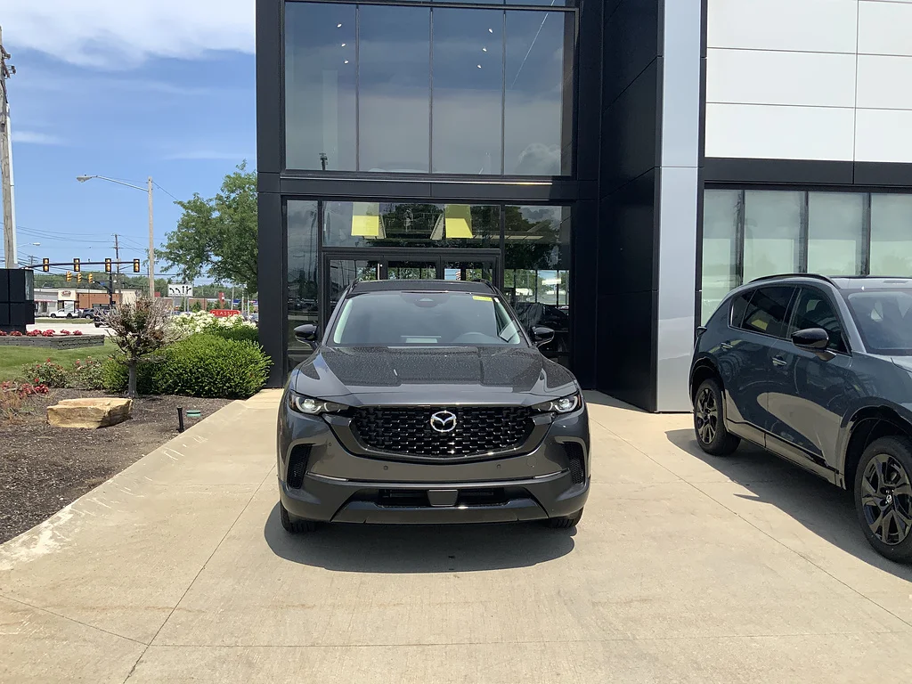 New 2026 Machine Gray Metallic Mazda Premium AWD image 2