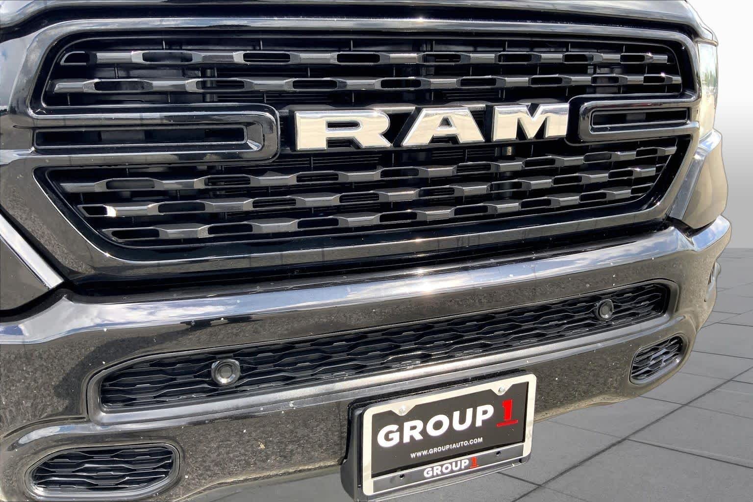 Used 2022 Diamond Black Crystal Pearlcoat Ram Lone Star image 29