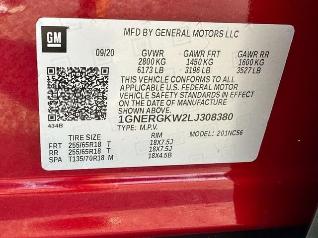 Used 2020 CAJUN RED TINTCOAT Chevrolet LT Cloth image 52