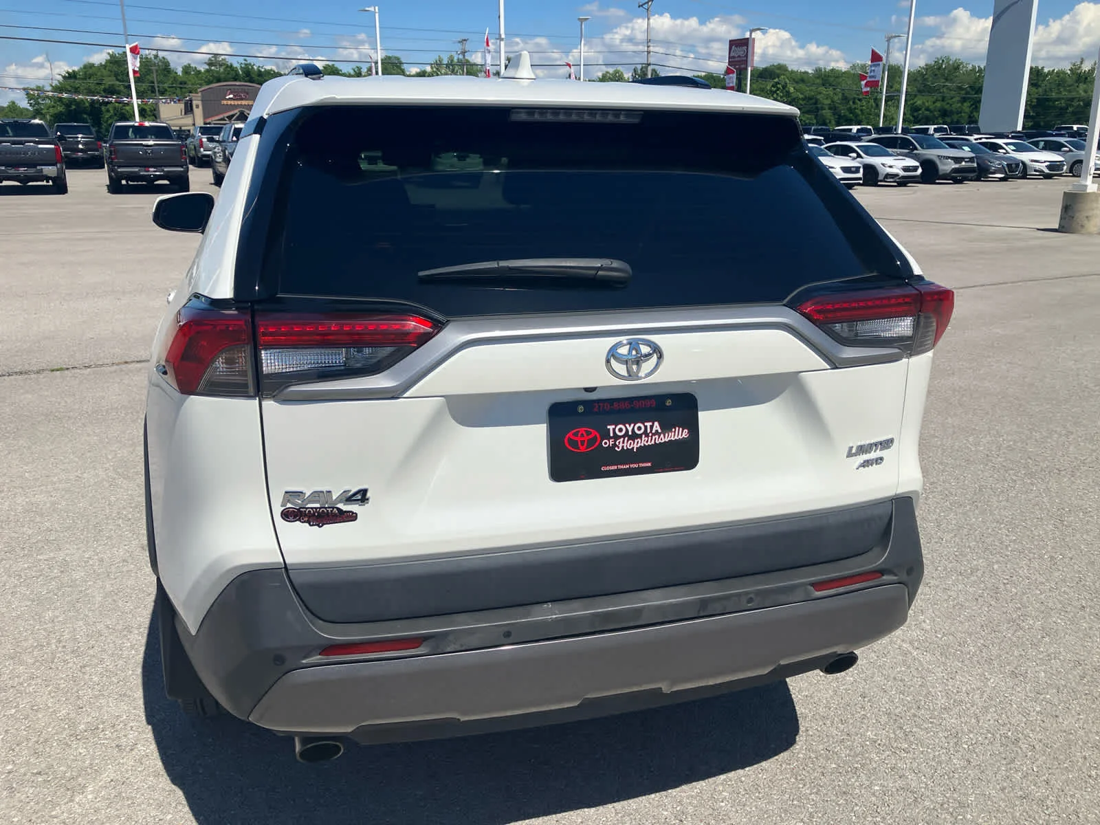 Used 2019 Blizzard Pearl Toyota Limited image 6