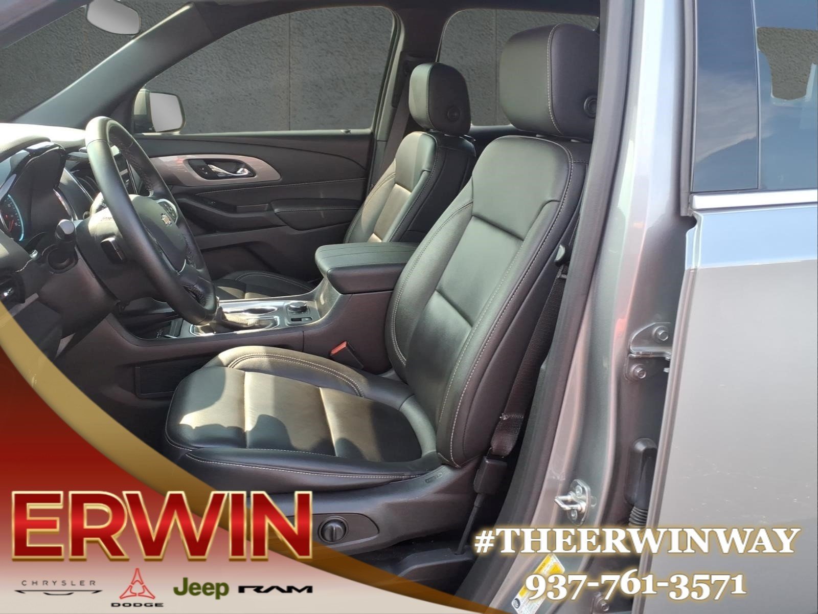 Used 2023 Sterling Gray Metallic Chevrolet LT Leather image 12