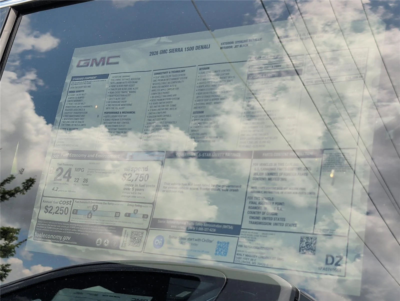New 2026 Sterling Metallic GMC Denali image 11