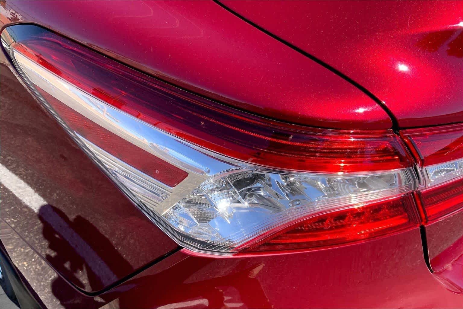 Used 2020 Ruby Flare Pearl Toyota Hybrid XLE image 25