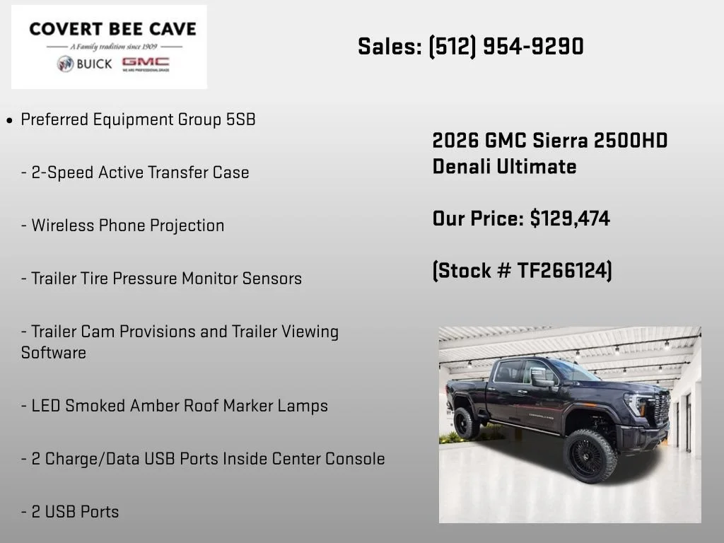 2026 GMC Sierra 2500HD Denali Ultimate - Photo 24