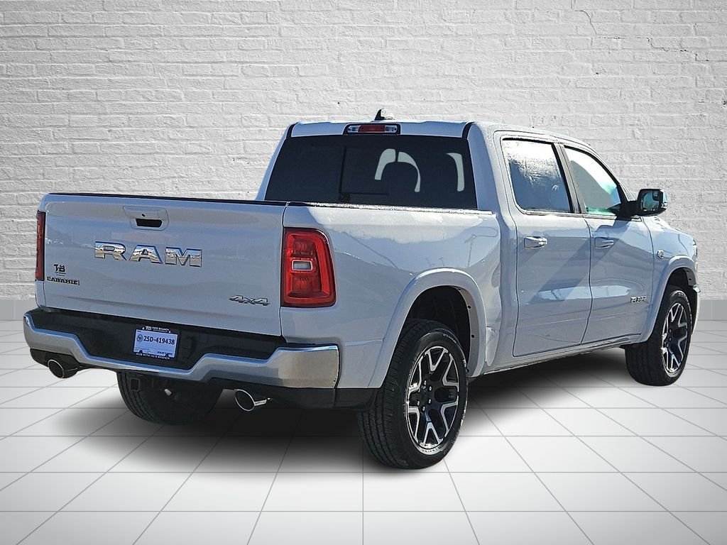 New 2026 Bright White Clear-Coat Exterior Paint RAM Laramie image 4