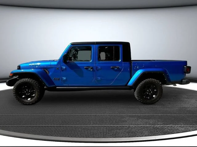 Used 2023 Blue Jeep Willys 4x4 image 3