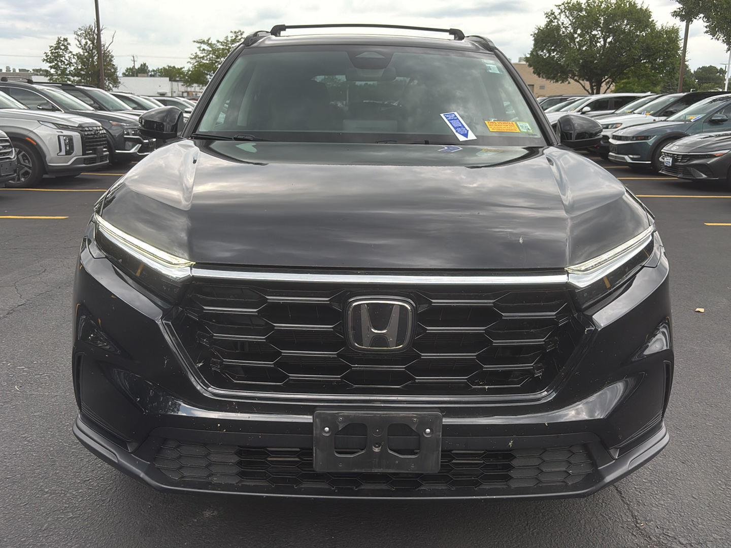 Used 2024 Crystal Black Pearl Honda EX image 2