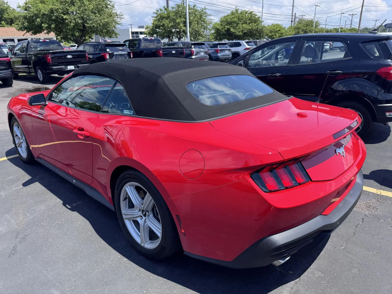 Used 2026 Race Red Ford EcoBoost Premium image 6