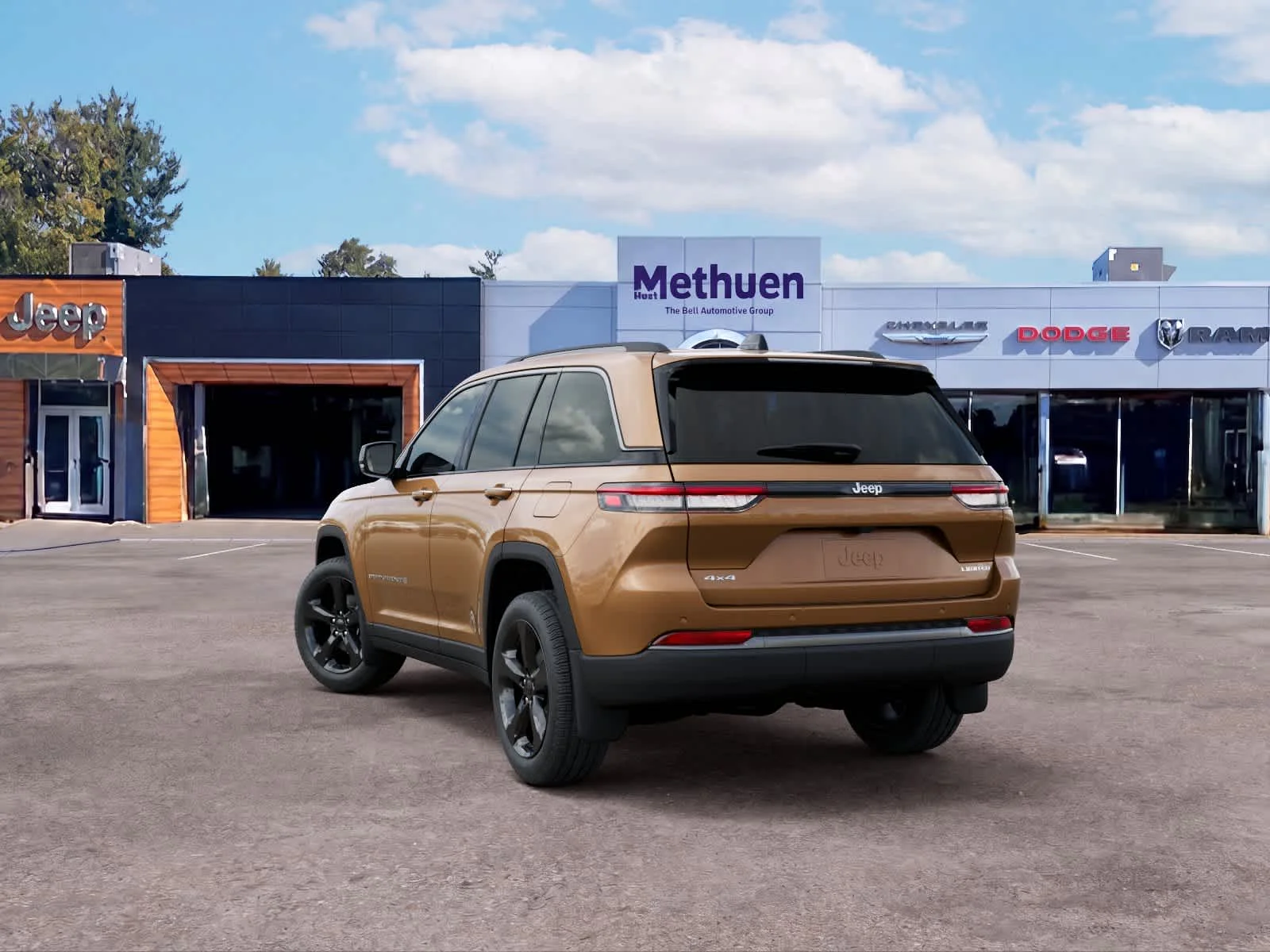New 2026 Copper Shino Metallic Clearcoat Jeep Limited image 3
