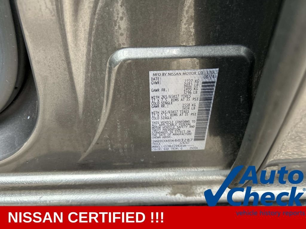 Used 2025 Gray Nissan SV image 22