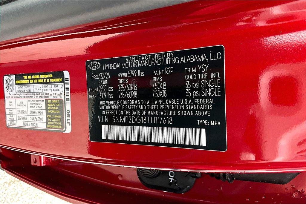 New 2026 Ultimate Red Hyundai SEL image 15