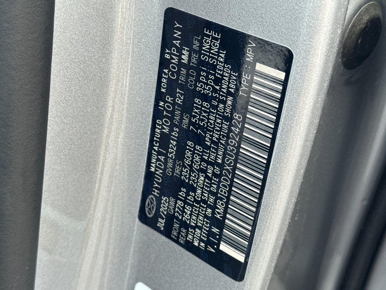 New 2025 Silver Hyundai SEL image 26