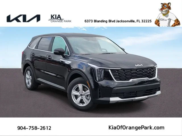New 2026 Ebony Black Kia LX image 1