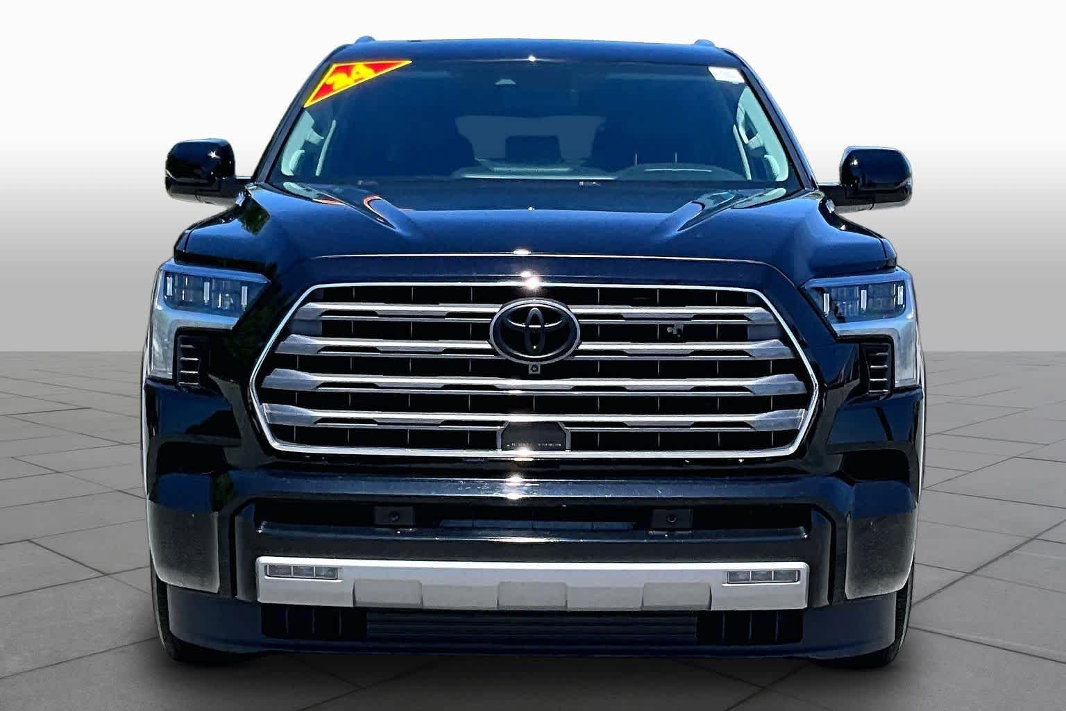 Used 2024 Midnight Black Metallic Toyota Limited image 4