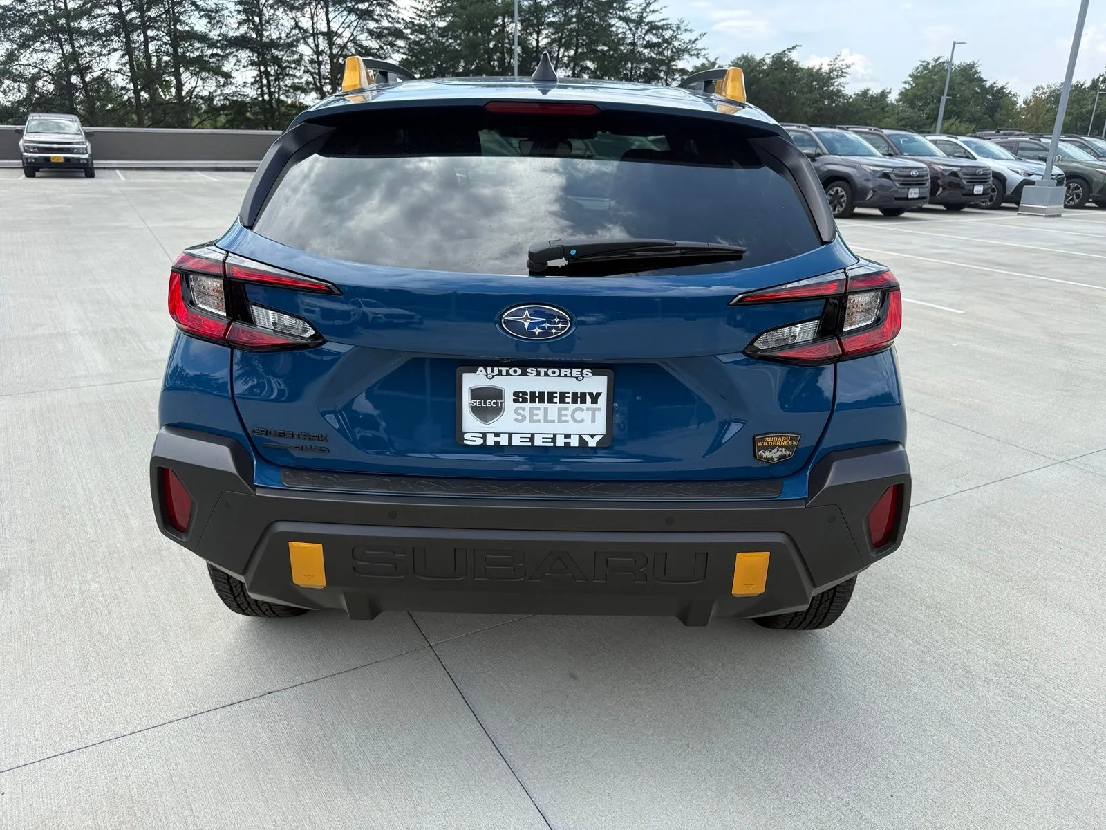 Used 2025 Blue Subaru Wilderness image 7